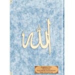 Çanta Boy Raşel Cilt Mealli Yasin Cüzü (Lafzatullah, Mavi)