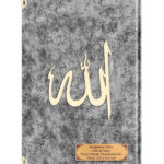 Çanta Boy Raşel Cilt Mealli Yasin Cüzü (Lafzatullah, Gri)