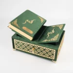 Çekmeceli Rahleli Kur'an-ı Kerim (Orta Boy, Divan Lafzatullah, Yeşil)
