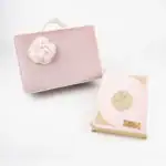 İnci Çantalı Çeyizlik Kuranı Kerim (Orta Boy, Pembe)