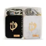 İkili Yasin + Seccade + Tesbih + Zikirmatik + Esans Hediye Seti (Siyah-Gri, Çanta Boy, 99lu+33lü) - Görsel 2