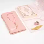 Kuran + Seccade + Eşarp + Tesbih + Zikirmatik + Ayraç Hediye Seti (Çanta Boy, Pembe) - Görsel 2