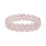 Pembe Kuvars Bileklik - Orijinal Doğal Taş (8 mm)