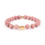 Rodonit Taşı Bileklik - Orijinal Doğal Taş (8 mm)