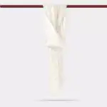 Dantelli Püsküllü Şal (Mevlid Örtüsü, 166x61 cm. Krem)