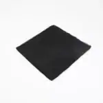 Flamlı Pamuklu Eşarp (96x96 cm. Siyah) - Görsel 2