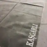 Düz Kadife Seccade Gri