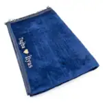 Çiftlere Özel Hediyelik İsimli Peluş Seccade (Lacivert) - Görsel 2