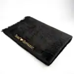 Çiftlere Özel Hediyelik İsimli Peluş Seccade (Siyah) - Görsel 2