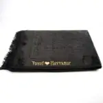 Çiftlere Özel Hediyelik İsimli Peluş Seccade (Siyah) - Görsel 3