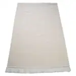 Düz Kadife Seccade (Krem)