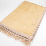 Erkeklere Özel İsimli Peluş Seccade (Gold) - Görsel 2