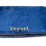 Erkeklere Özel İsimli Peluş Seccade (Lacivert) - Görsel 2