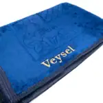 Erkeklere Özel İsimli Peluş Seccade (Lacivert) - Görsel 3