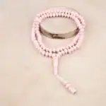 gül kokulu 99lu tesbih pembe hediyelik