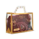 4’lü İğne Oyalı Şal Hediyelik Set (Tesbih + Zikirmatik + Esans) – Bordo