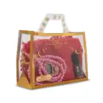 4’lü İğne Oyalı Şal Hediyelik Set (Tesbih + Zikirmatik + Esans) – F. Pembe