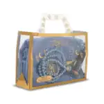 4’lü İğne Oyalı Şal Hediyelik Set (Tesbih + Zikirmatik + Esans) – Mavi