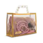 4’lü İğne Oyalı Şal Hediyelik Set (Tesbih + Zikirmatik + Esans) – Pembe