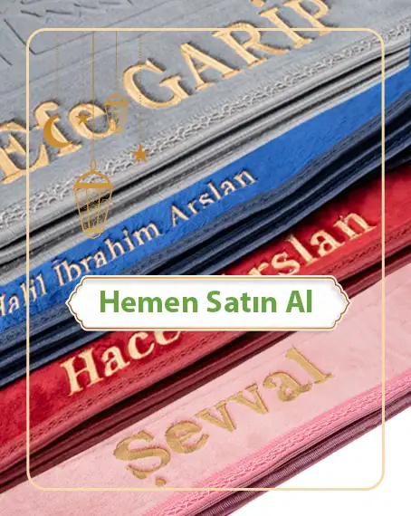 isme ozel seccadeler