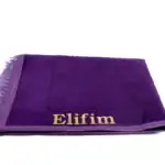 Kadınlara Özel İsimli Peluş Seccade (Mor) - Görsel 2