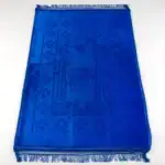 Peluş Seccade (Saks Mavi)