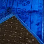 Peluş Seccade (Saks Mavi) - Görsel 2