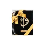 Yasinli İnci Tesbih Hediyelik Set (Çanta Boy, Elif Vav, Siyah)