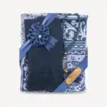 3 parça hediyelik set seccade tesbih lacivert