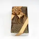 İnci Tesbihli Şal Hediyelik Set Gold - Görsel 2