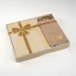 3 Parça Hediyelik Set Seccade ve Tesbih Gold