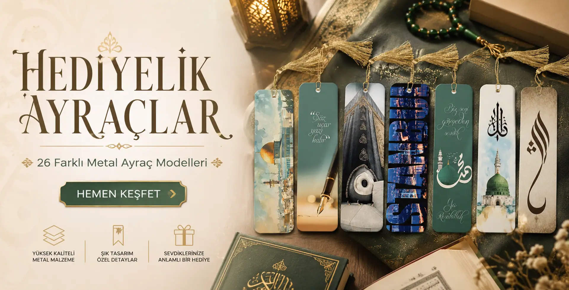 hediyelik kitap ayrac modelleri banner