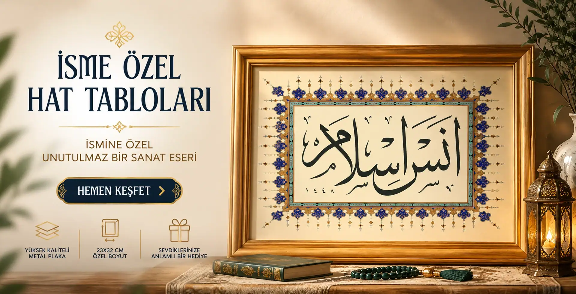 isme ozel hat tablosu banner