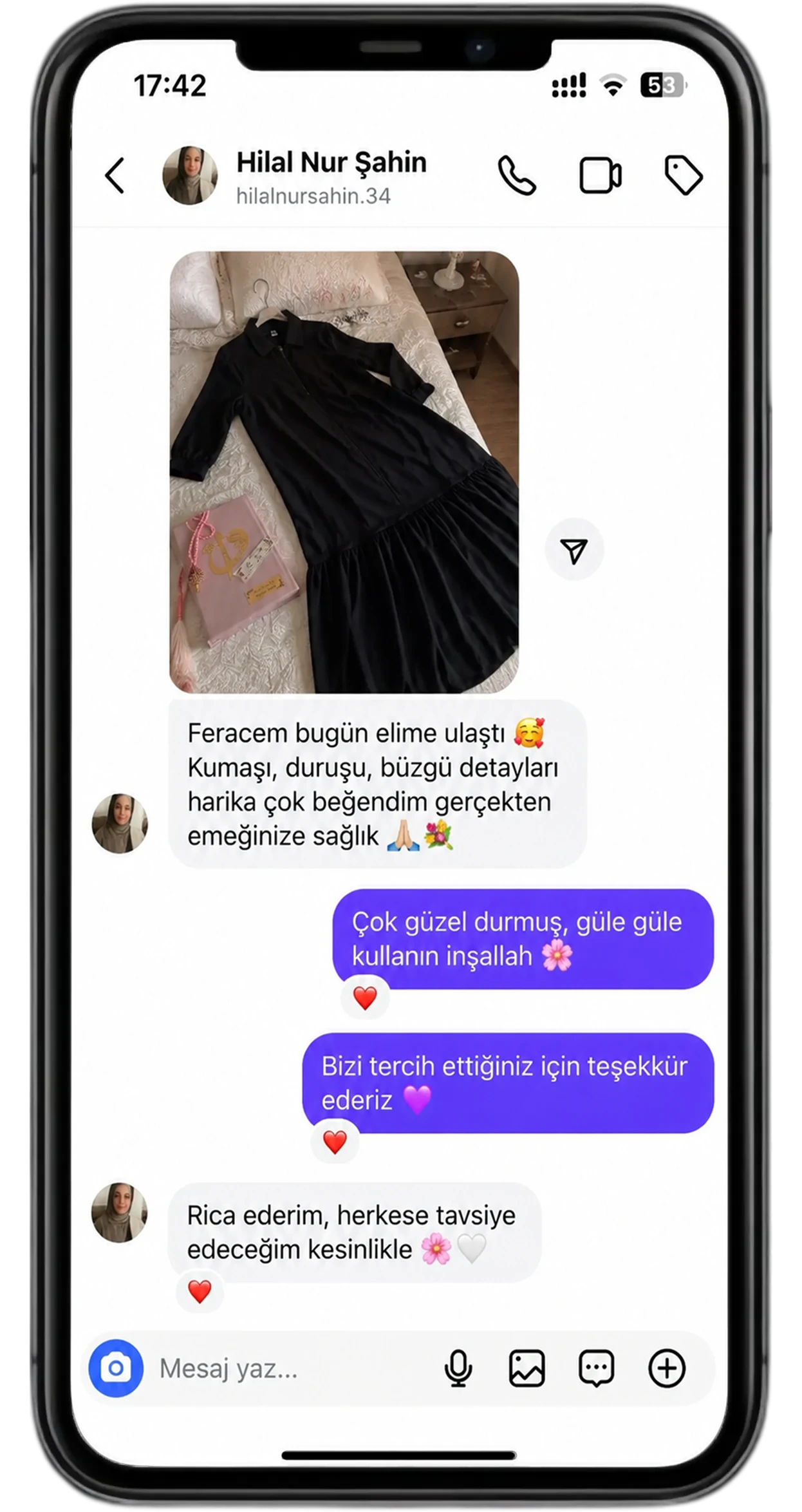 Müşteri Yorumu 1