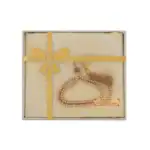 Hac Hediye Seti Seccade ve Tesbih Gold